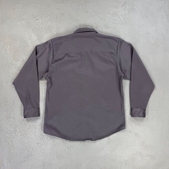 Vintage The Haband Tailgater Cotton and Polyester Blend Twill Button Up Shirt M - Picture 4 of 4